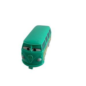 Disney McDonalds 2006 Fillmore VW Peace Van Bus Car Toy Loose Green